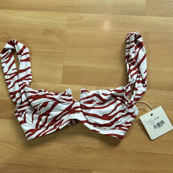 Envya Zebra Print Bikini NWT - Picture 4 of 6